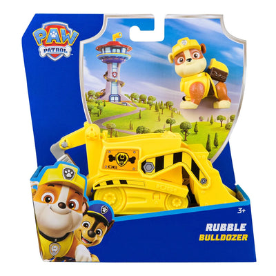 Paw Patrol Rubble Bulldozer Vehicle With Rubble Figure