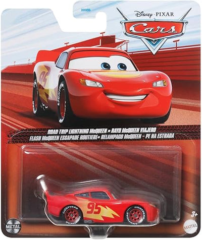 Disney Cars Die Cast Vehicle Road Trip Lightning McQueen