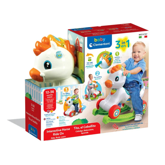 Clementoni Interactive Horse Ride On