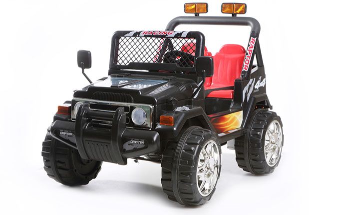 Kayto Raptor Ride On Jeep 12V Black