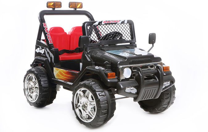 Kayto Raptor Ride On Jeep 12V Black