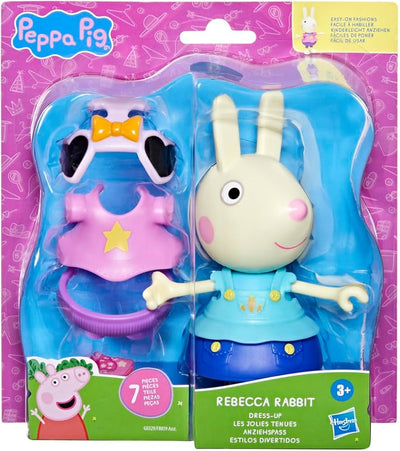 Peppa Pig Dress Up Friends Figure Rebecca Rabbit