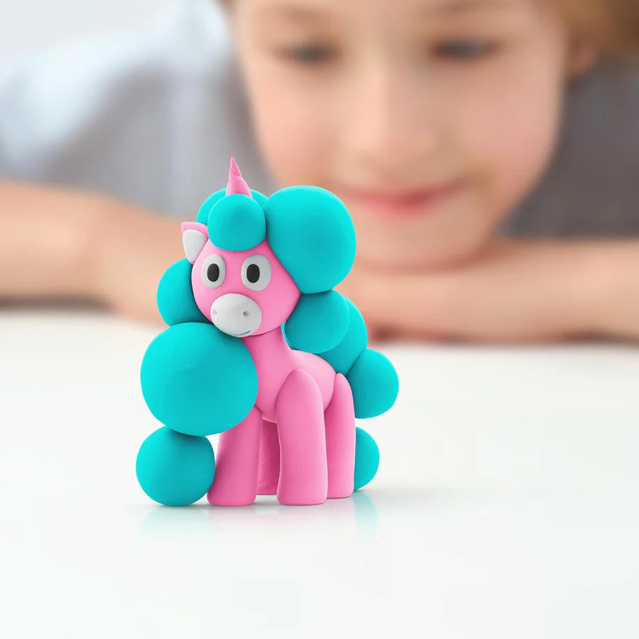 Hey Clay Sculpting Clay Rainbow Unicorns 6 Can Set