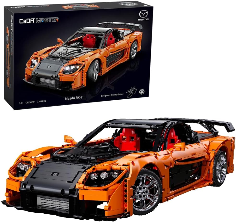 CaDA Mazda RX-7 1:8 Construction Set 3305pc