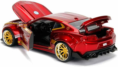 Marvel Avengers 2016 Chevrolet Camaro And Iron Man Figure