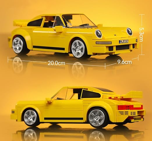 CaDA RUF CTR 2017 Yellowbird Remote Control Sports Car Construction Set 1:20