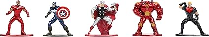 Marvel Avengers Nano Die Cast Metal 20pc Figure Set Series 6