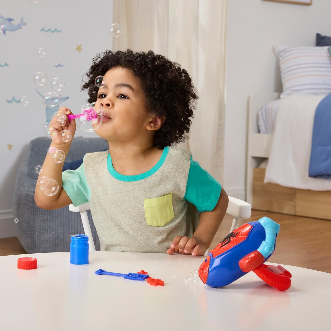 SpiderMan Spidey And His Amazing Friends Water Webb Bubble Slinger