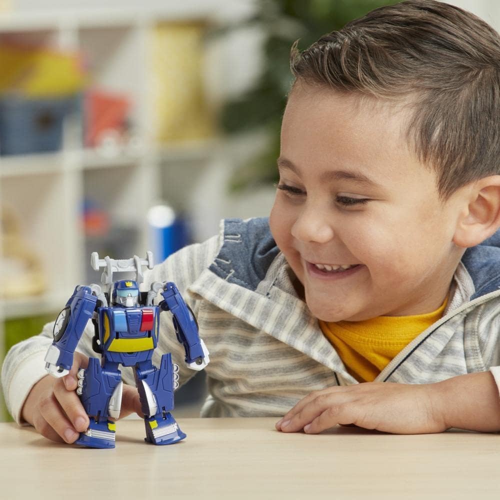 Transformers Rescue Bot Academy Chase the Police Bot