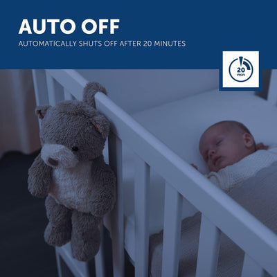 Zazu Bruno Baby Sleep Shusher With Light Sound And Voice Recording