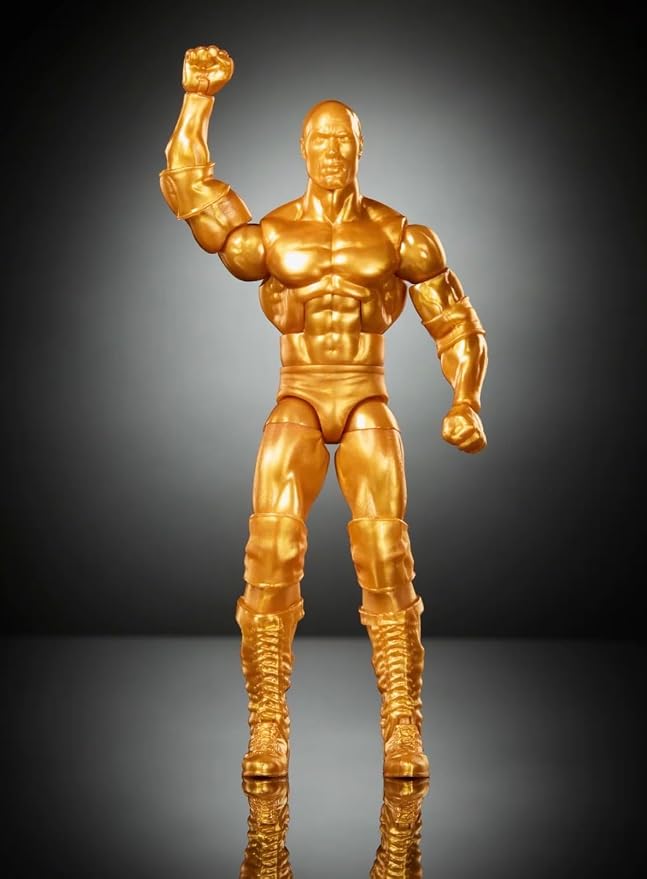 WWE Elite Wrestling Figure The Rock Final Boss