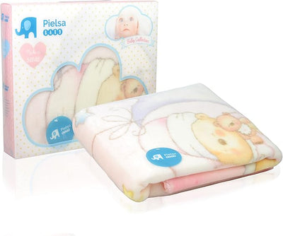 Pielsa Baby Blanket 80cm x 110cm Pink A