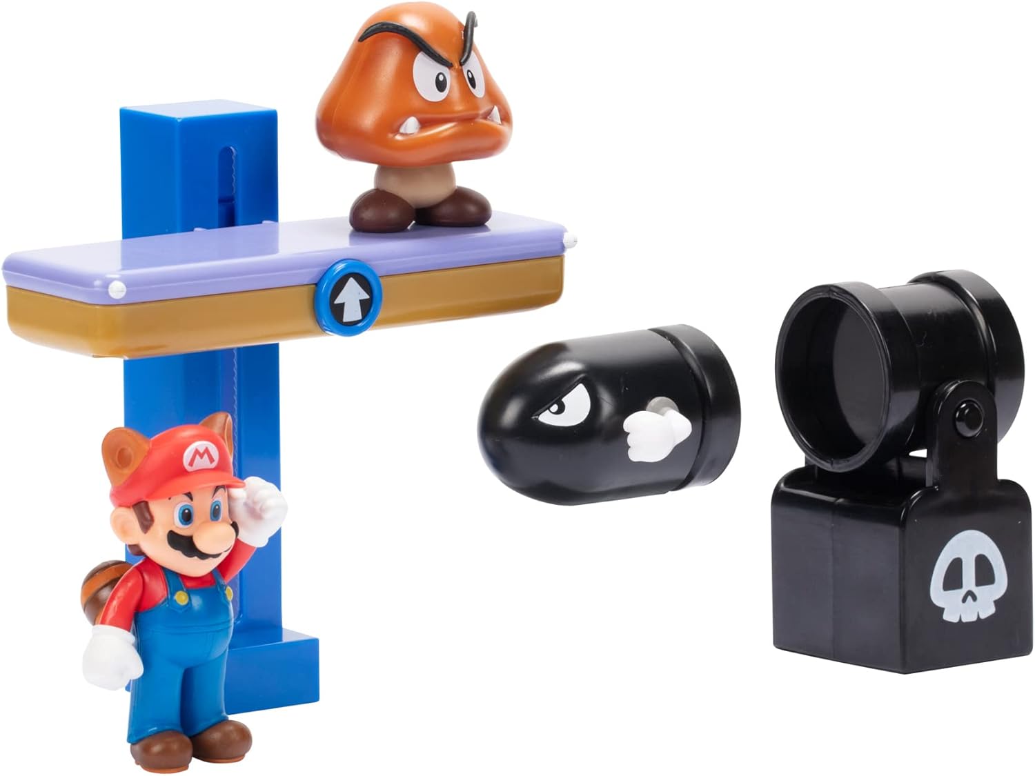 Super Mario Switchback Hill Diorama Set