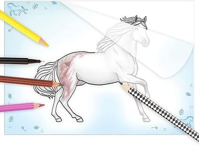 TOPModel Miss Melody Copy And Colouring Book