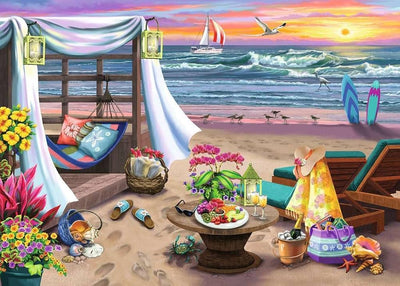 Ravensburger Cabana Retreat 500pc Jigsaw Puzzle