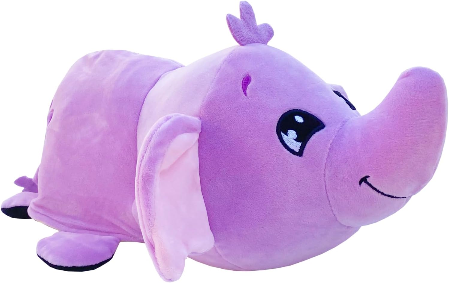 Flip A Zoo Mushmillows Soft ToyJazzy Giraffe Into Emi Elephant