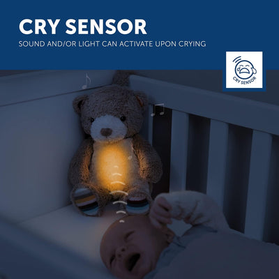 Zazu Bruno Baby Sleep Shusher With Light Sound And Voice Recording