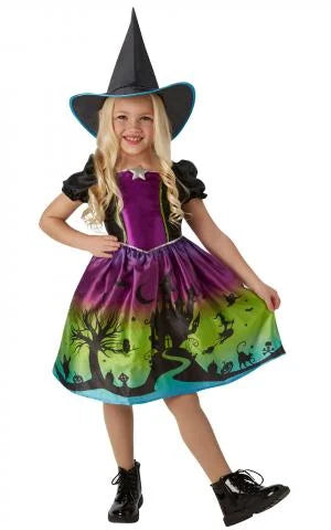 Witch Costume Medium 5-6 Years