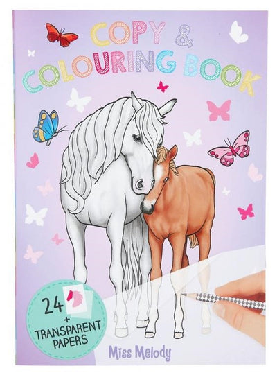 TOPModel Miss Melody Copy And Colouring Book