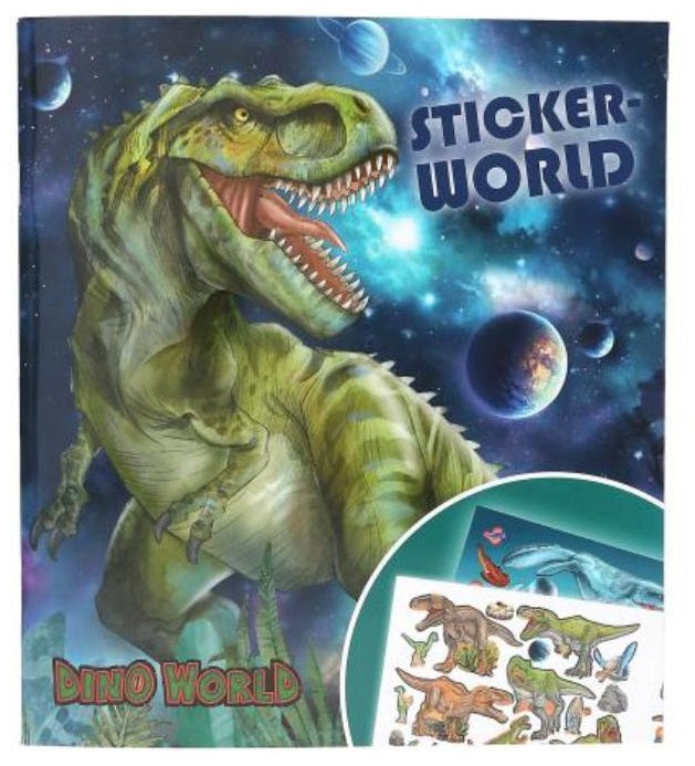 Dino World Dinosaur Sticker Book