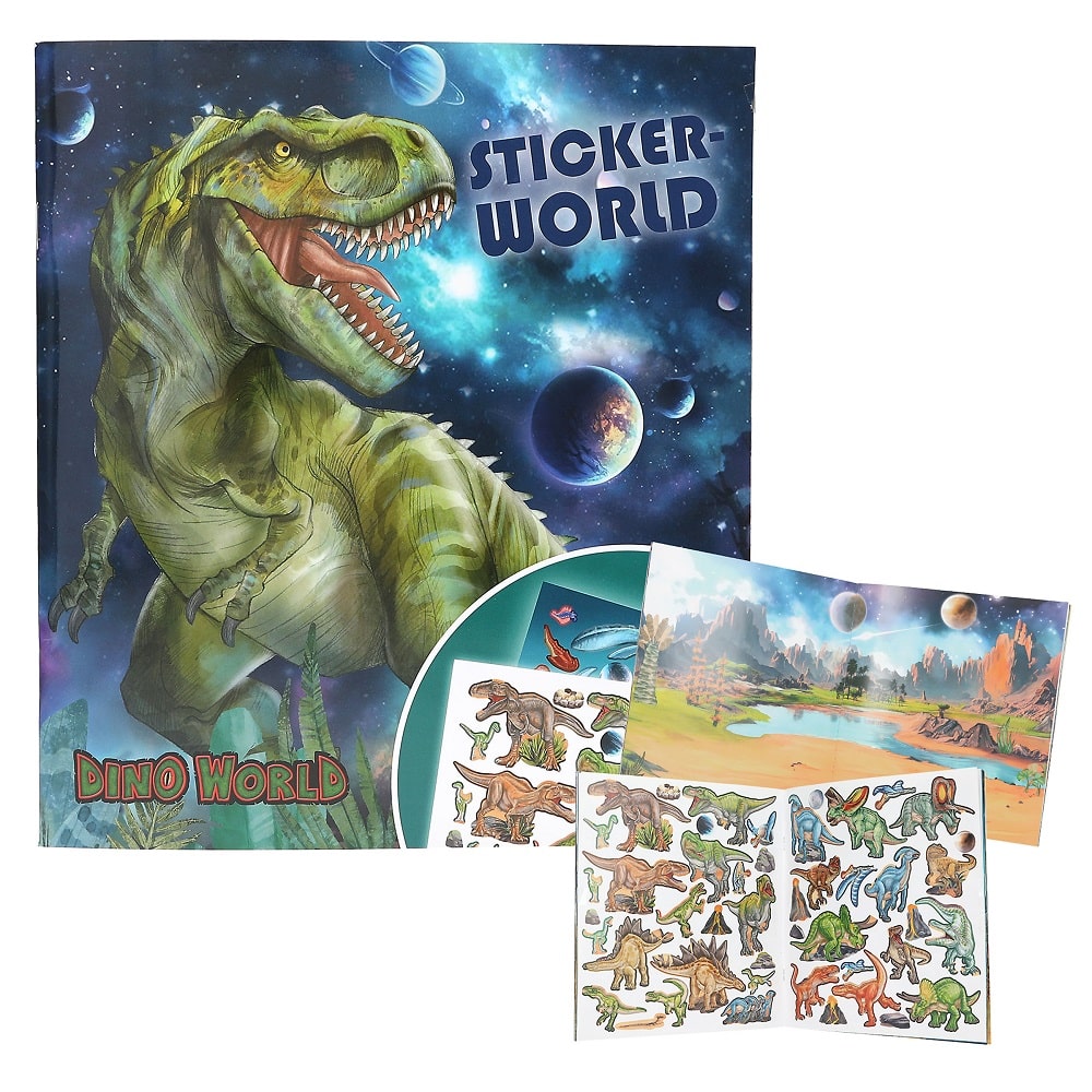 Dino World Dinosaur Sticker Book