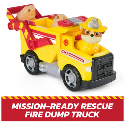 Paw Patrol Fire Rescue Vehicle Rubble With Rescue Fire Dump Truck