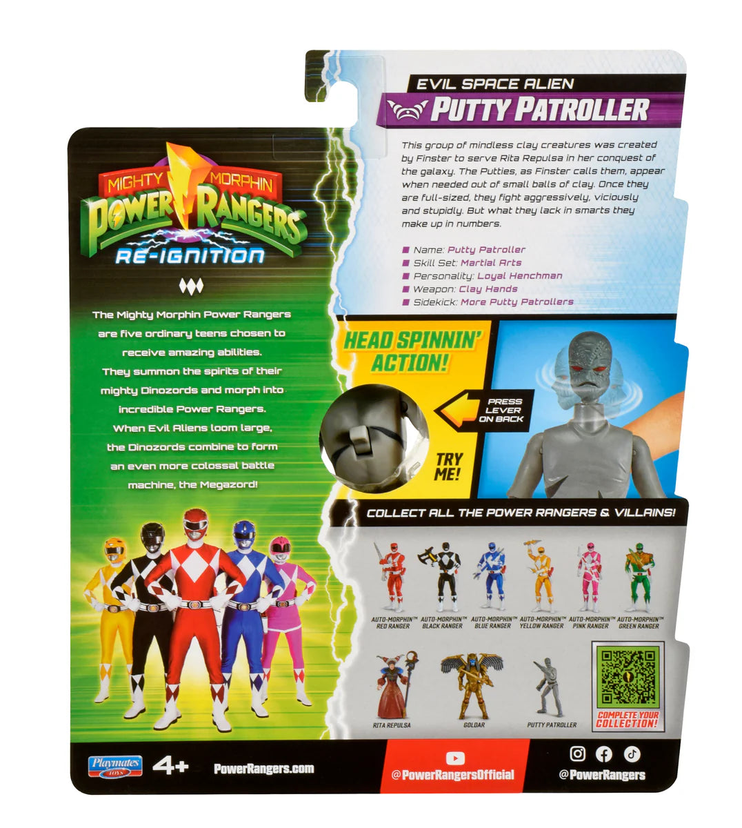 Power Rangers Mighty Morphin' Re-Ignition Action Figure Putty Patroller