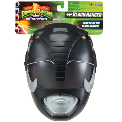 Power Rangers Mighty Morphin' Re- Ignition Face Mask Black Ranger