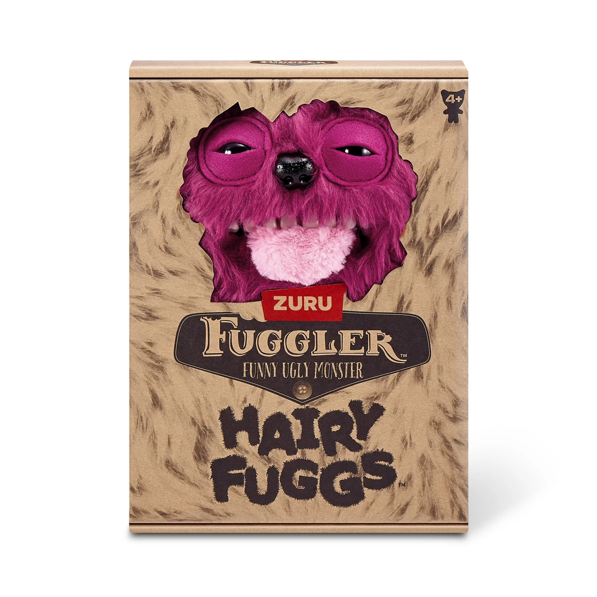 Fuggler Hairy Fuggs 9" Funny Ugly Monster Soft Toy Belch