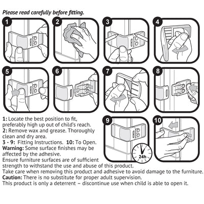Clippasafe Angle Lock 71/6