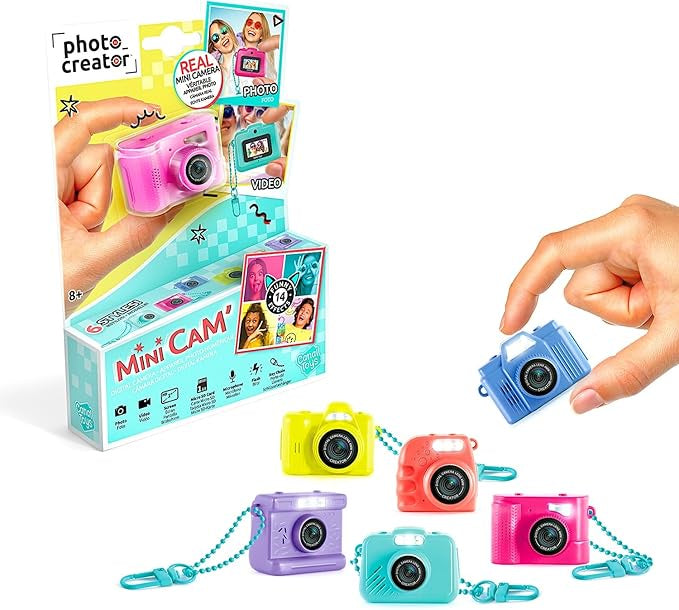 Photo Creator Mini Cam Mini Digital Camera Assorted Colours