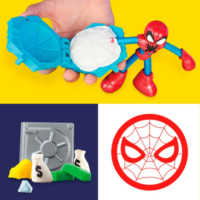Play-Doh SpiderMan Launch And Slice Battle Playset