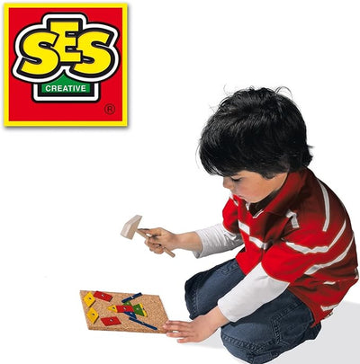SES Creative Hammer Tap Tap Woodwork Playset