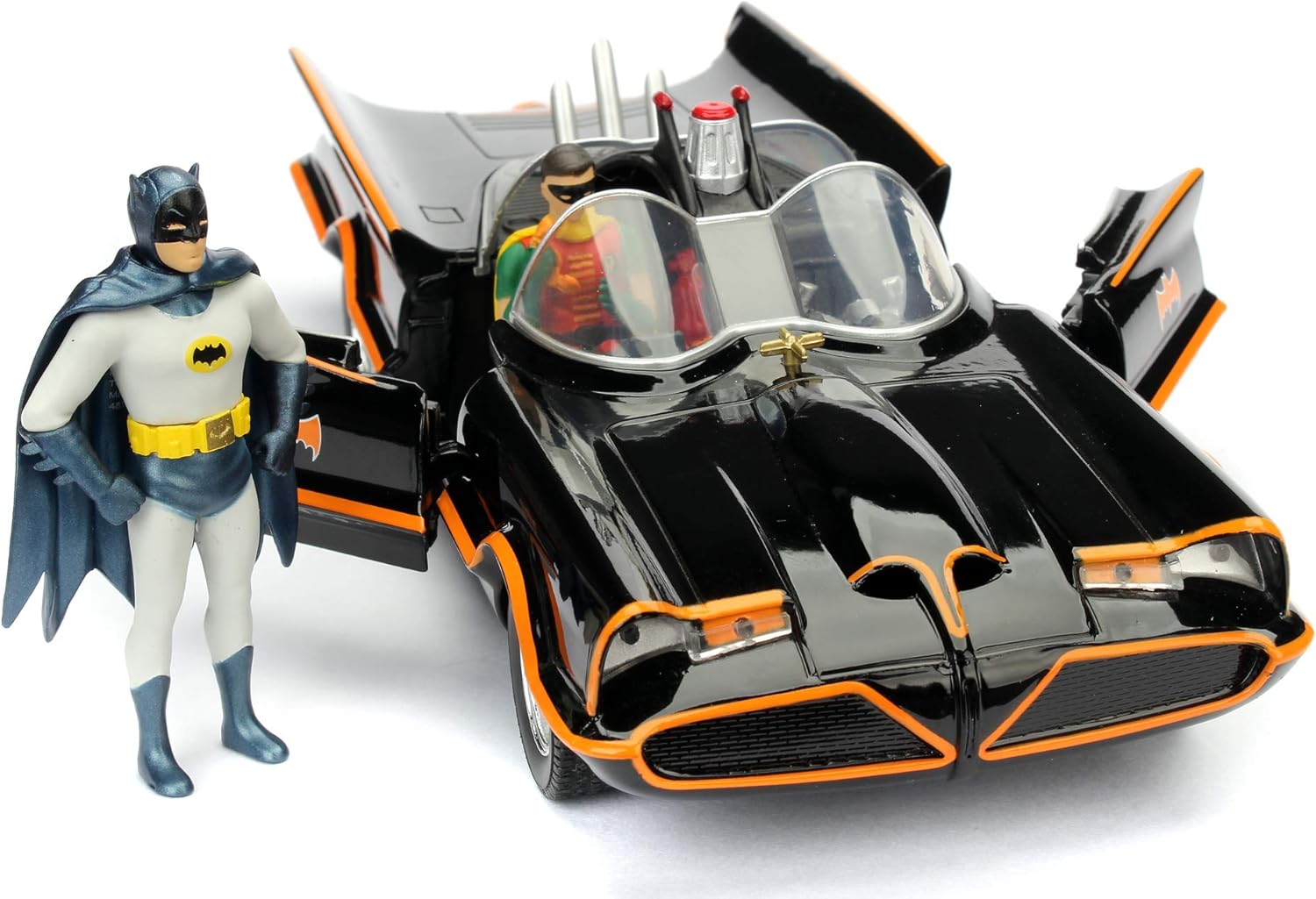 Batman 1966 Classic TV Series Batmobile With Batman Figure