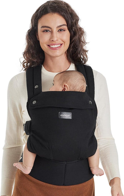 Momcozy Pure Hug 3 In 1 Baby Carrier Black