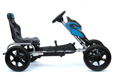 Kayto EVA Wheel Large Go Kart Blue 4-8 Years