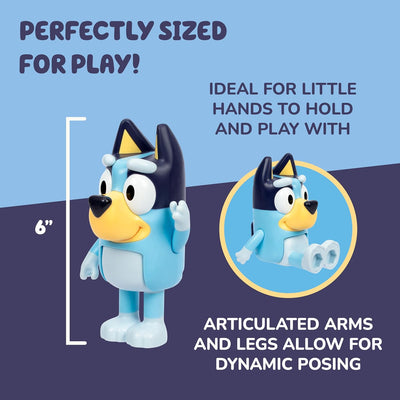 Bluey Chat Mates Single Figure Bluey
