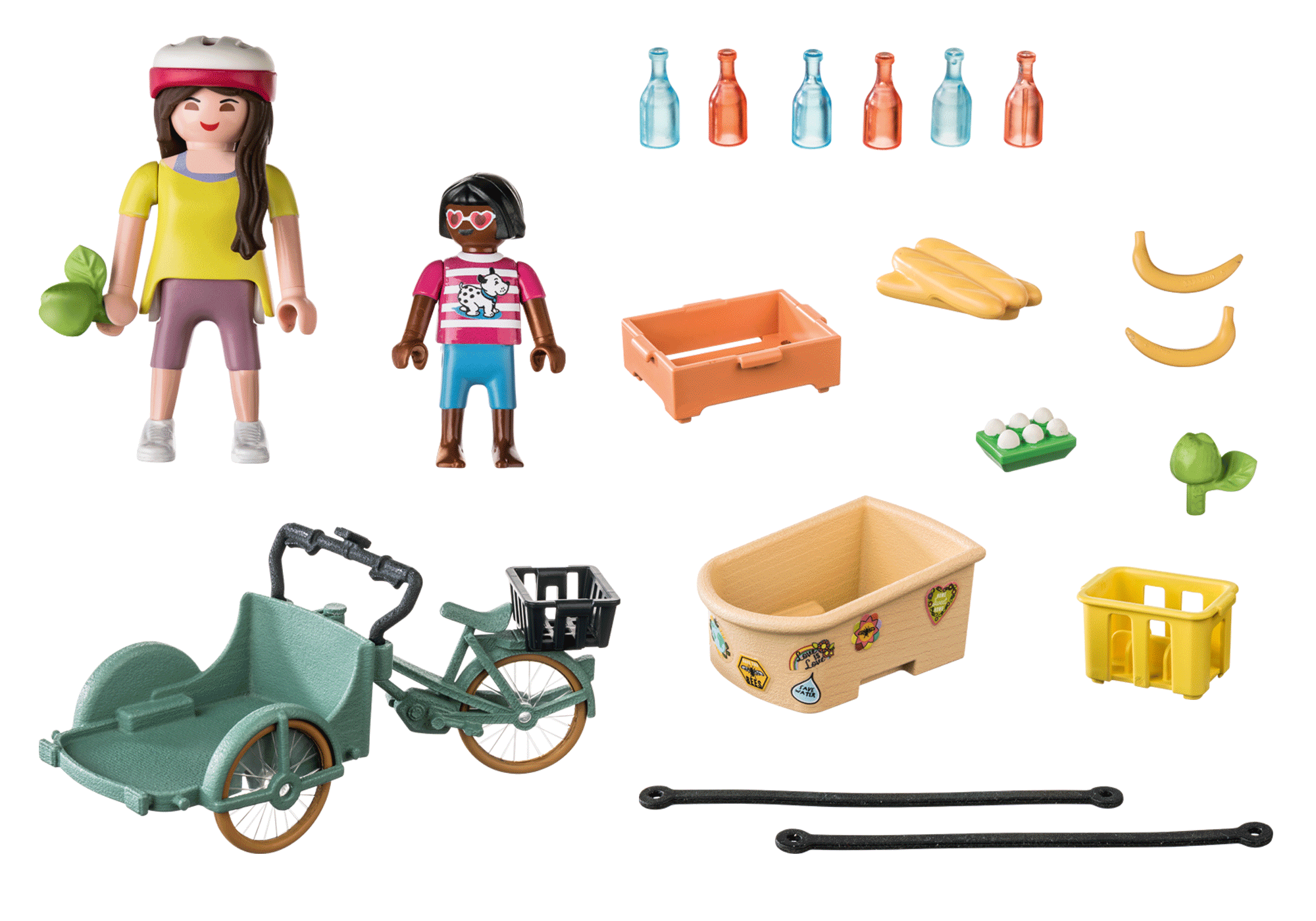 Playmobil Country 71306 Farmers Cargo Bike 28pc Playset