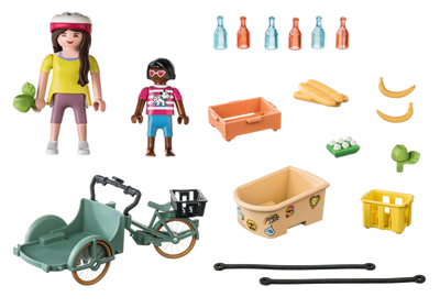 Playmobil Country 71306 Farmers Cargo Bike 28pc Playset