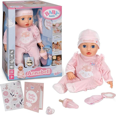 Baby Born Annabell 43cm Interactive Doll