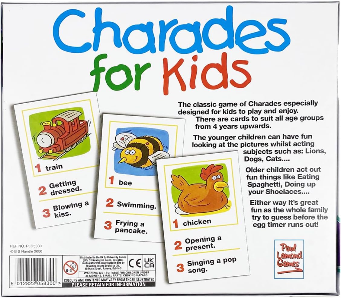 Charades For Kids Game