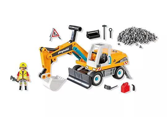 Playmobil Action Heroes 71749 Large Excavator