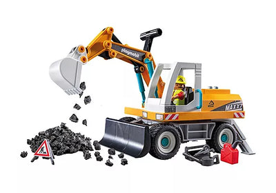 Playmobil Action Heroes 71749 Large Excavator