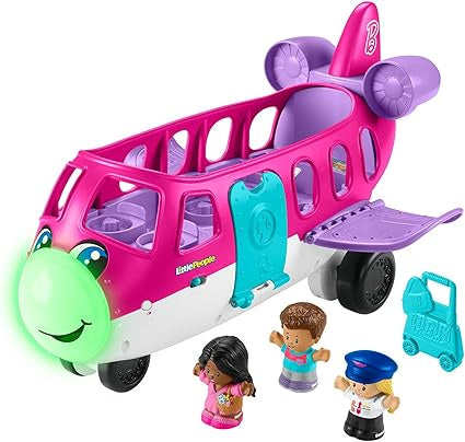 Barbie Fisher Price Little People Dream Plane Playset