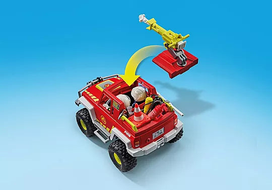 Playmobil Action Hereos 71824 Firefighting Truck 68pc Playset