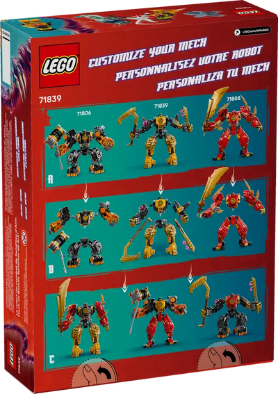 Lego Ninjago 71839 Arin's Spinjitzu Battle Mech