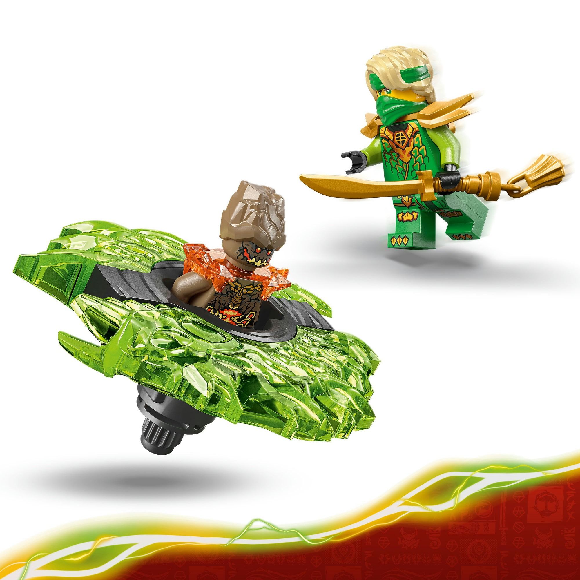 Lego Ninjago 71850 Lloyd vs Earth Monster Spinner
