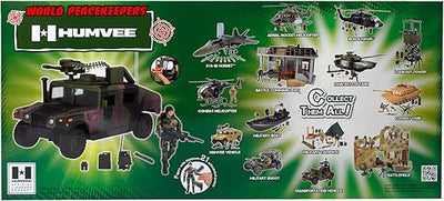 World Peacekeepers Humvee Pick Up Truck With Figure And Accessories
