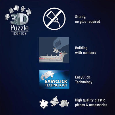 Ravensburger Iconics 3D Jigsaw Puzzle Lamborghini Huracan EVO