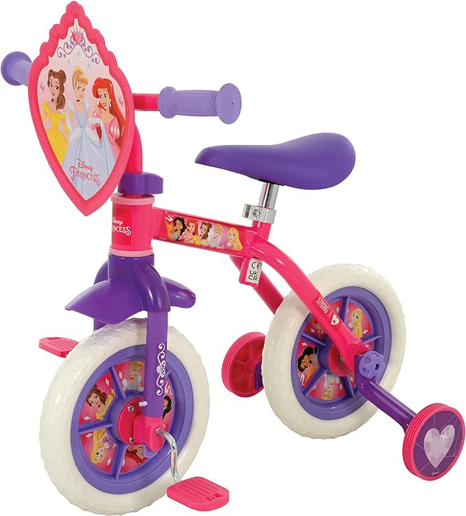Disney Princess 2 in 1 10" Training Bike